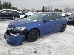 Salvage cars for sale from Copart Bowmanville, ON: 2017 Acura ILX Premium