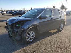 Salvage cars for sale at Rancho Cucamonga, CA auction: 2012 Honda CR-V EXL