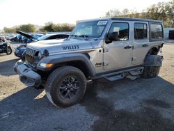 Salvage cars for sale at Las Vegas, NV auction: 2021 Jeep Wrangler Unlimited Sport