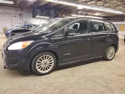 Salvage cars for sale at Wheeling, IL auction: 2014 Ford C-MAX SE