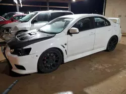 Mitsubishi evo Vehiculos salvage en venta: 2014 Mitsubishi Lancer Evolution GSR