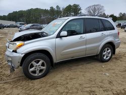 Salvage cars for sale at Seaford, DE auction: 2002 Toyota Rav4