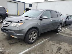 Salvage cars for sale at Vallejo, CA auction: 2008 Acura MDX Sport