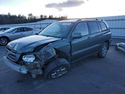 Salvage cars for sale at Windham, ME auction: 2004 Toyota Highlander