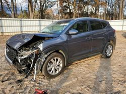 Salvage cars for sale at Austell, GA auction: 2021 Hyundai Tucson Limited