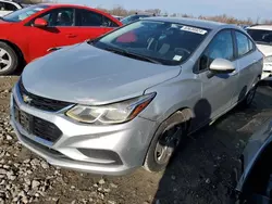 Chevrolet salvage cars for sale: 2017 Chevrolet Cruze LS