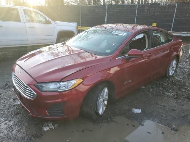 2019 Ford Fusion SE