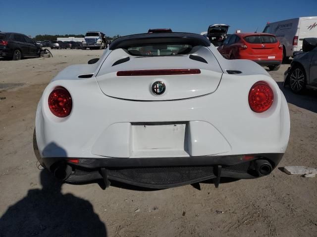 2016 Alfa Romeo 4C Spider