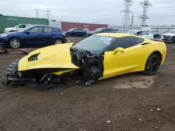 Chevrolet salvage cars for sale: 2019 Chevrolet Corvette Stingray 2LT