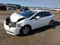 Salvage cars for sale at Harleyville, SC auction: 2013 Honda Civic LX