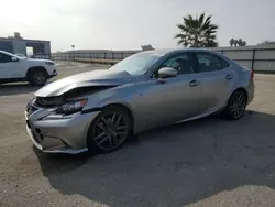 Salvage cars for sale at Bakersfield, CA auction: 2015 Lexus IS 250