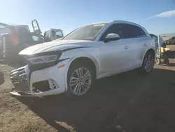 Salvage cars for sale at Brighton, CO auction: 2018 Audi Q5 Premium Plus