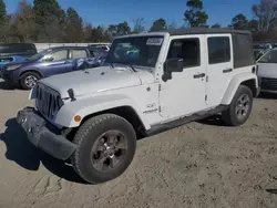 Jeep salvage cars for sale: 2017 Jeep Wrangler Unlimited Sahara