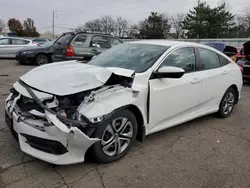 Salvage cars for sale at Moraine, OH auction: 2017 Honda Civic LX