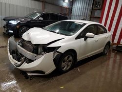 2014 Honda Civic LX en venta en West Mifflin, PA