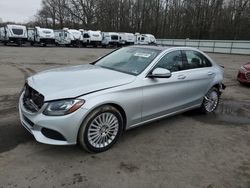 Salvage cars for sale at Glassboro, NJ auction: 2017 Mercedes-Benz C 300 4matic