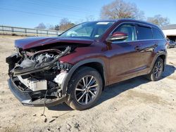 Vehiculos salvage en venta de Copart Chatham, VA: 2017 Toyota Highlander SE