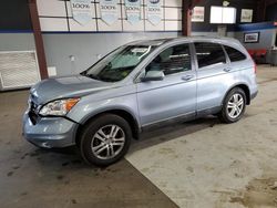 Salvage cars for sale at East Granby, CT auction: 2010 Honda CR-V EXL