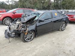 Salvage cars for sale at Ocala, FL auction: 2015 Toyota Camry LE