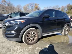 Salvage cars for sale at Waldorf, MD auction: 2017 Hyundai Tucson Limited