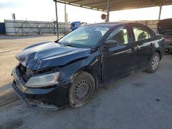 Salvage cars for sale at Anthony, TX auction: 2015 Volkswagen Jetta Base