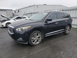 Salvage cars for sale at Vallejo, CA auction: 2015 Infiniti QX60