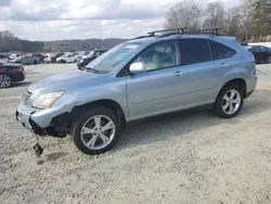 Salvage cars for sale from Copart Concord, NC: 2008 Lexus RX 400H