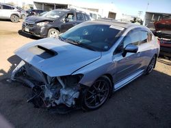 Salvage cars for sale at Brighton, CO auction: 2015 Subaru WRX STI Limited