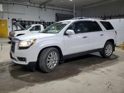 Salvage cars for sale at Candia, NH auction: 2016 GMC Acadia SLT-1