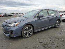 Salvage cars for sale at Eugene, OR auction: 2017 Subaru Impreza Sport