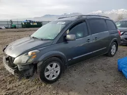 Salvage cars for sale at Magna, UT auction: 2006 Nissan Quest S