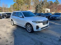 Vehiculos salvage en venta de Copart North Billerica, MA: 2021 BMW X7 XDRIVE40I