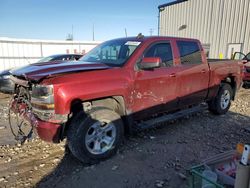 Chevrolet salvage cars for sale: 2016 Chevrolet Silverado K1500 LT