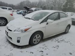 Salvage cars for sale at North Billerica, MA auction: 2010 Toyota Prius