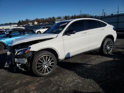 Salvage cars for sale from Copart Pennsburg, PA: 2018 Mercedes-Benz GLC Coupe 300 4matic