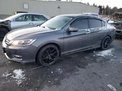 Salvage cars for sale at Exeter, RI auction: 2014 Honda Accord EXL