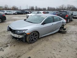 Honda salvage cars for sale: 2020 Honda Civic Sport