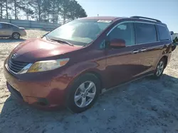 Salvage cars for sale at Loganville, GA auction: 2014 Toyota Sienna LE