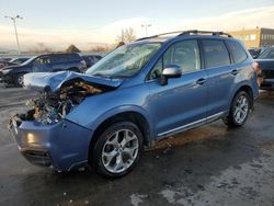 Subaru Forester salvage cars for sale: 2017 Subaru Forester 2.5I Touring