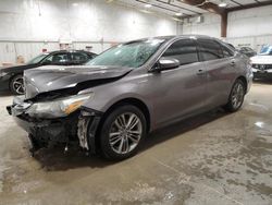 Salvage cars for sale at Milwaukee, WI auction: 2015 Toyota Camry Hybrid