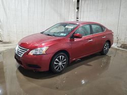 Salvage cars for sale from Copart Central Square, NY: 2015 Nissan Sentra S