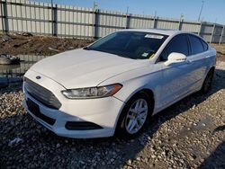 Ford salvage cars for sale: 2016 Ford Fusion SE