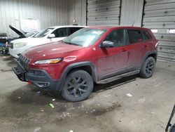 Jeep Cherokee salvage cars for sale: 2015 Jeep Cherokee Trailhawk