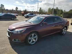 Chevrolet salvage cars for sale: 2015 Chevrolet Malibu LTZ