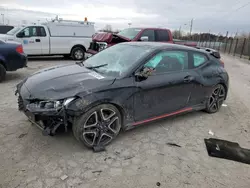 Salvage cars for sale at Indianapolis, IN auction: 2022 Hyundai Veloster N