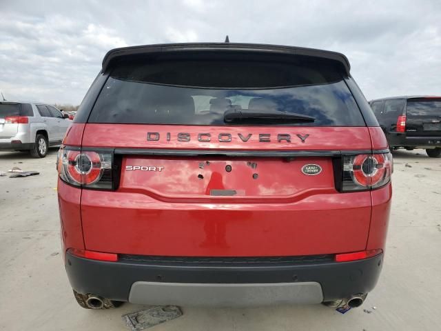 2018 Land Rover Discovery Sport SE