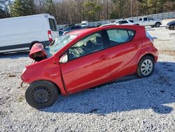 Salvage cars for sale at Gainesville, GA auction: 2012 Toyota Prius C