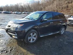 Acura salvage cars for sale: 2010 Acura MDX Technology