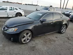 Salvage cars for sale from Copart Van Nuys, CA: 2011 Lexus IS 250