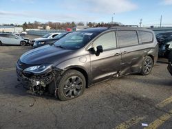 Salvage cars for sale at Pennsburg, PA auction: 2020 Chrysler Pacifica Hybrid Touring L